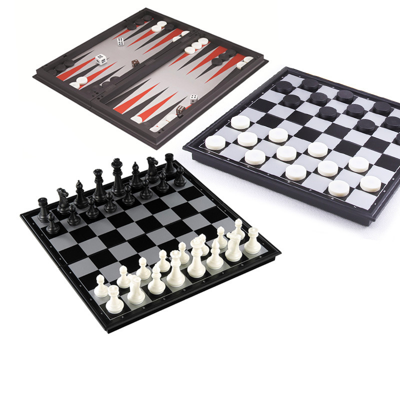 접이식 자석 체스 25CM 체커 백개먼 게임 보드 3- - Board Game Zenith 리뷰 및 가격