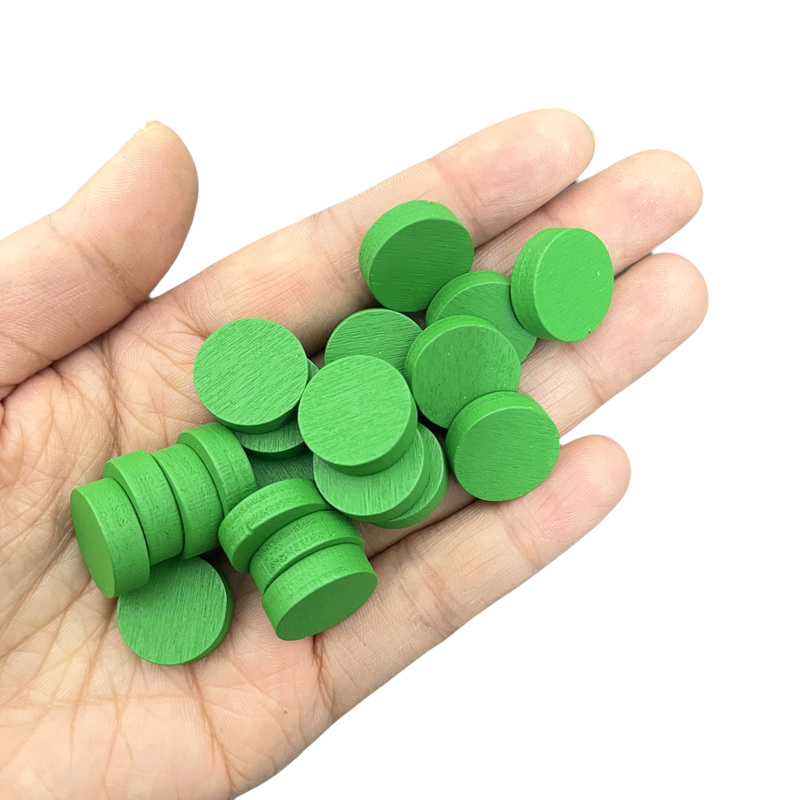50PCS 15mm 5mm 두께 12 색 나무 게임 토 - Board Game Sequence 리뷰 및 가격