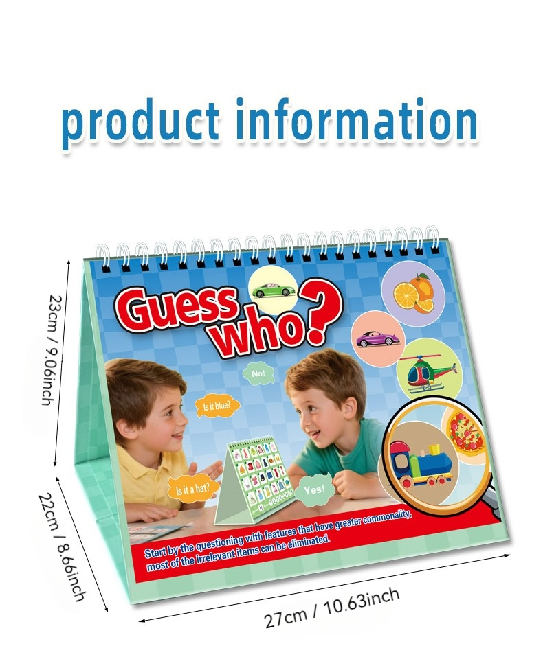 나가 상상한 사람을 맞춰보세요 대화형 논리 추론 게임  - Board Game Guess Who 리뷰 및 가격