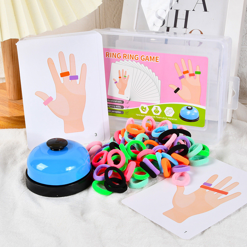 어린이 손가락 반지 보드 게임 색상 일치 장난감 대화  - Board Game For Kids 리뷰 및 가격