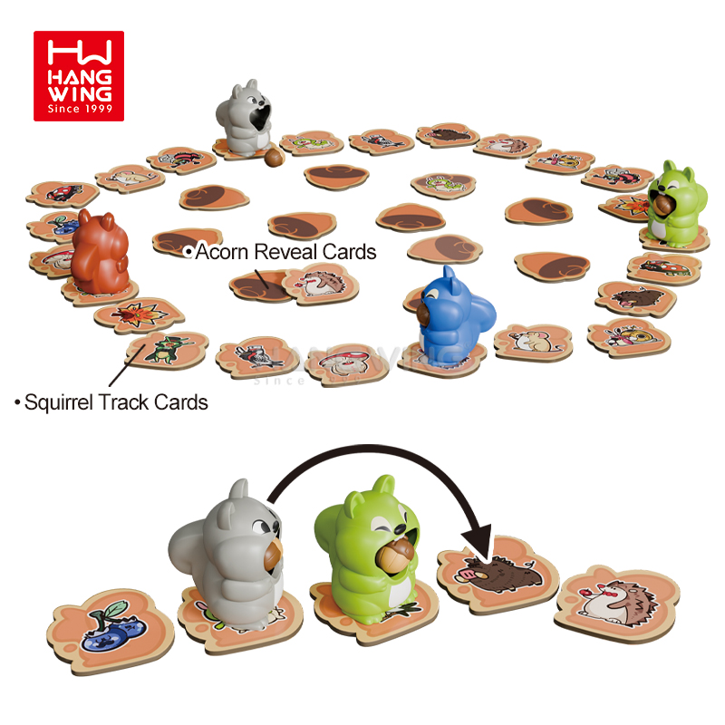 어린이를 위한 위닝 너트랜드 다람쥐 어드벤처 레이스 보 - Board Game Root 리뷰 및 가격